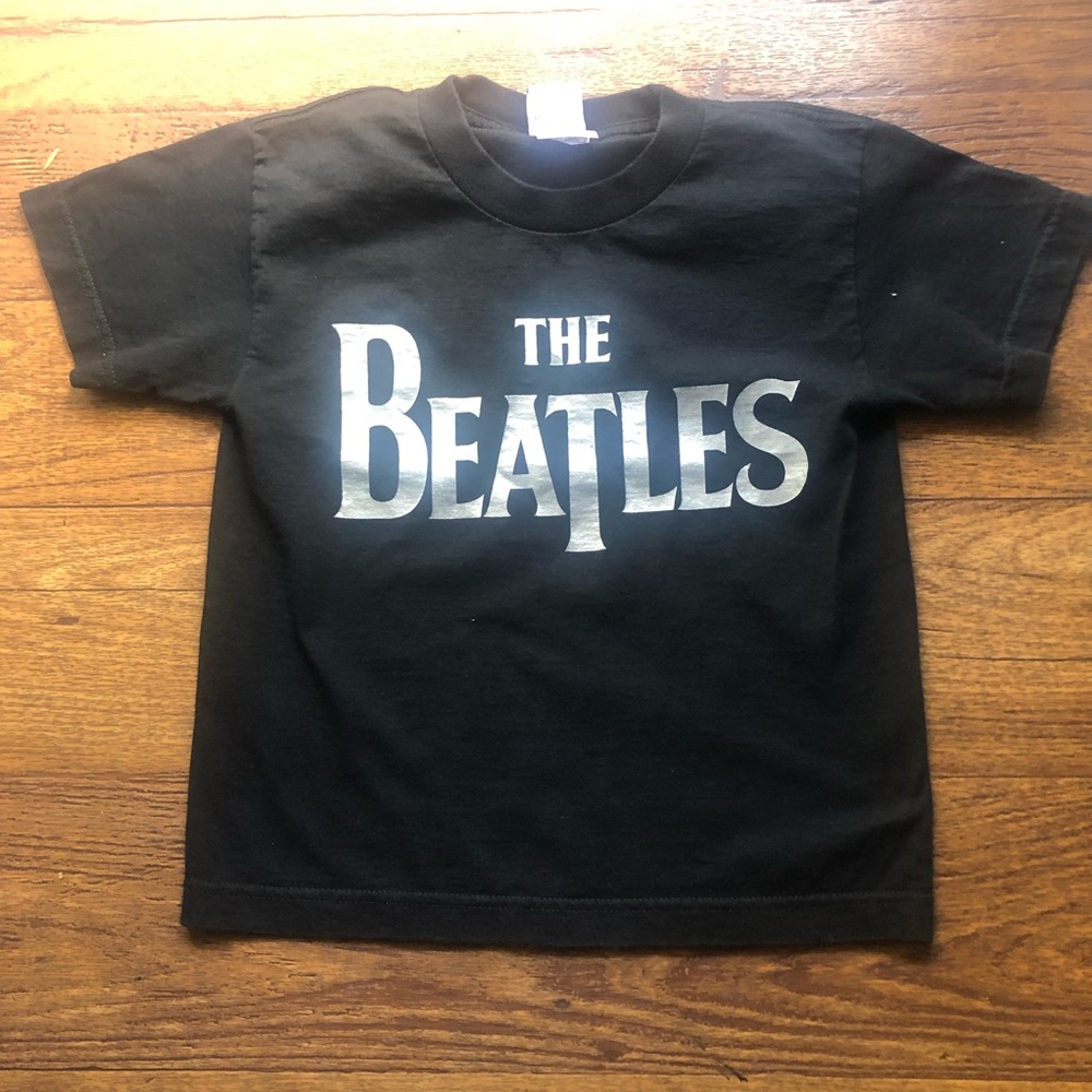 The Beatles Graphic Black T Shirt Size XSmall